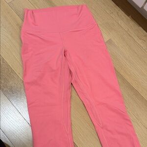 Lululemon align leggings size 6 PINK
